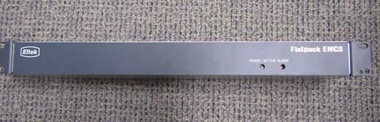 ELTEK FLATPACK EMCS 506797 10-PORT ASSEMBLY FITS IN IU 19" RACK