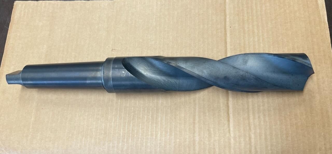 2 1/4 X 11" FLUTE HSS S/T DRILL BIT OVERALL 18" L