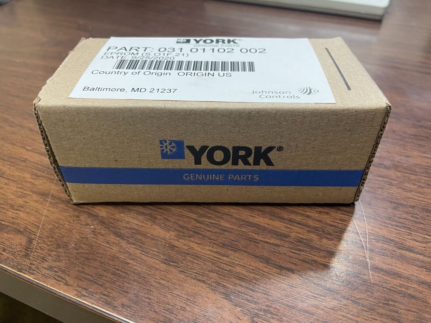 YORK 031 01102 002 / 03101102002 EPROM IC CHIP