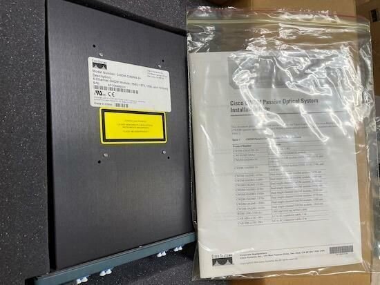 CISCO SYSTEMS CWDM-OADM4-2 4-CHANNEL OADM MODULE (1550,1570,1590 & 1610NM)