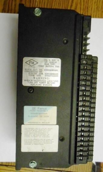 GE FANUC IC660TBD025A TERM. ASSEMBLY 5-24DC 32 SINK USED