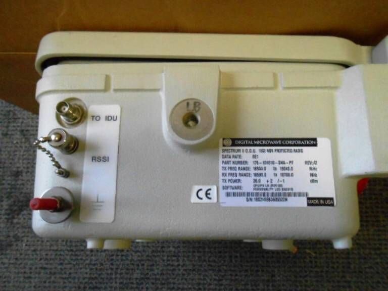 DIGITAL MICROWAVE SPECTRUM II 18S2 NON PROTECTED RADIO, O.D.U NEW