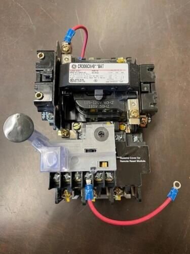 GE CR306CX#0**BAT MOTOR STARTER NEMA SIZE 1 W/ CR324CXFS