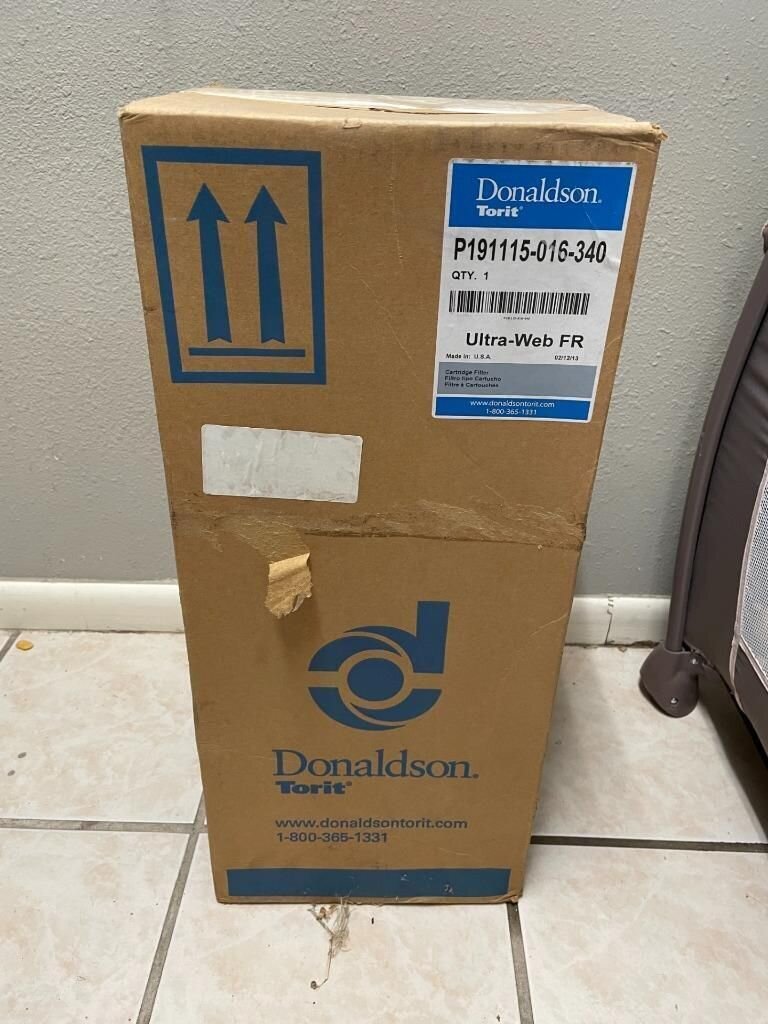 DONALDSON P191115-016-340 ULTRA-WEB FR DUST FILTER CARTRIDGE