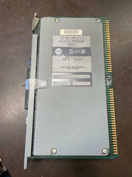 ALLEN BRADLEY 96046474 / 1785-LT3 SER A PLC-5/12 PROCESSOR MODULE