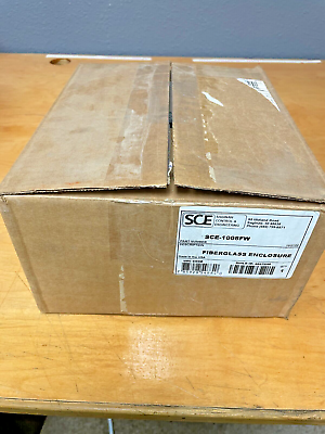 SAGINAW CONTROL & ENGINEERING SCE-1008FW FIBERGLASS ENCLOSURE