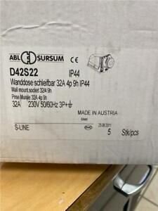 ABL SURSUM D42S22 S-LINE WALL MOUNT SOCKET 32/4