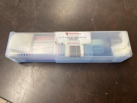 VERMONT GAGE 181107320 STL XX GO/NO-GO TAPERLOCK ASSY 1.3789/1.3803