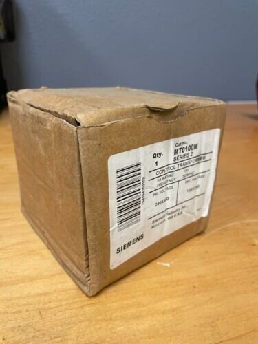 SIEMENS MT0100M SERIES 2 CONTROL TRANSFORMER 100 VA, 50/60 HZ