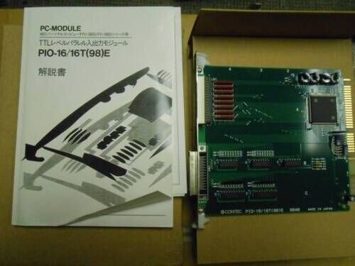 CONTEC PIO-16/16T(98)E I/O BOARD NEW