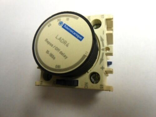TELEMECANIQUE LADR4 TIME DELAY BLOCK NEW FACTORY BOX