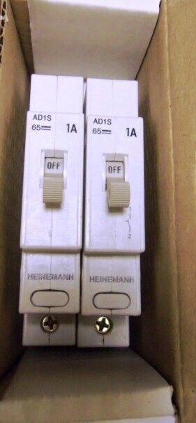 QTY OF 2 HEINEMANN ELECTRIC DM1S-Z40-1 H3-AA18DA-4A-65A-2C-DC NEW FACTORY BOX
