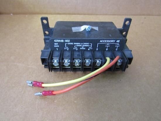ASCO 429448-002 ACCESSORY 48 CONTROL MODULE 24VAC 50/60 Hz