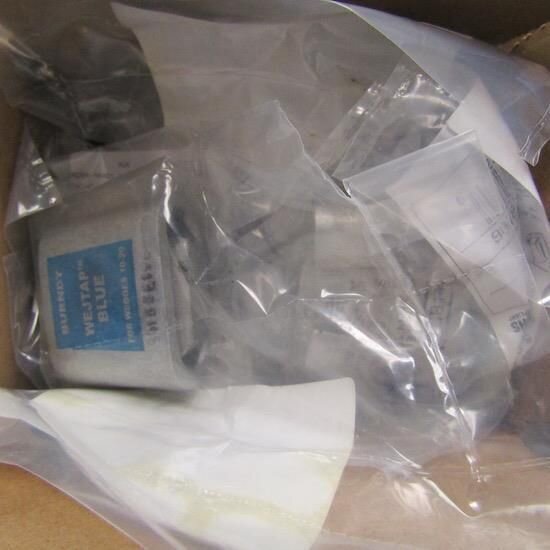 BOX OF 10 BURNDY WCB14 WEJTAP ASSEMBLY