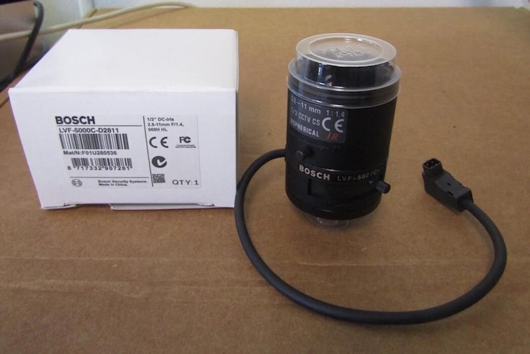 Bosch LVF-5000C-D2811 960H DC-Iris IR Corrected Lens, 2.8-11mm 960H HL