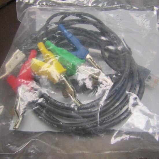 JDSU / VIAVI 21149996-002 HST3000 CABLE ASSY RJ45 TO 5 CLIP LEAD BON
