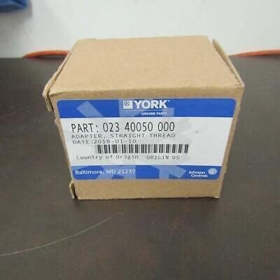 YORK 02340050000 STRAIGHT THREAD ADAPTER