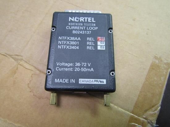 NORTEL NTFX38AA SMART CONNECTOR 36-72 V 20-50mA