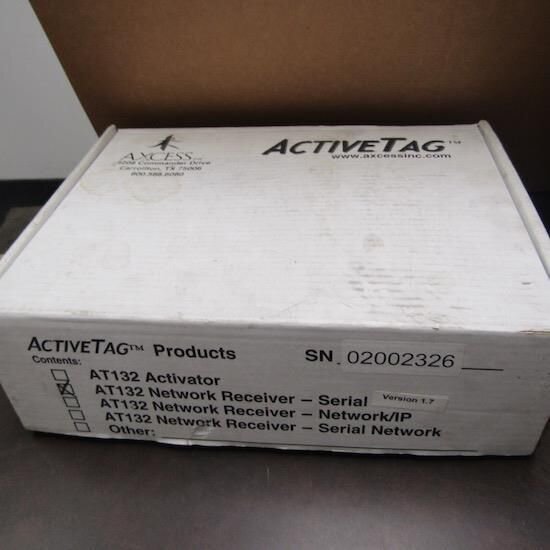 AXCESS ACTIVETAG AT132 NETWORK RECEIVER SERIAL VERSION 1.7