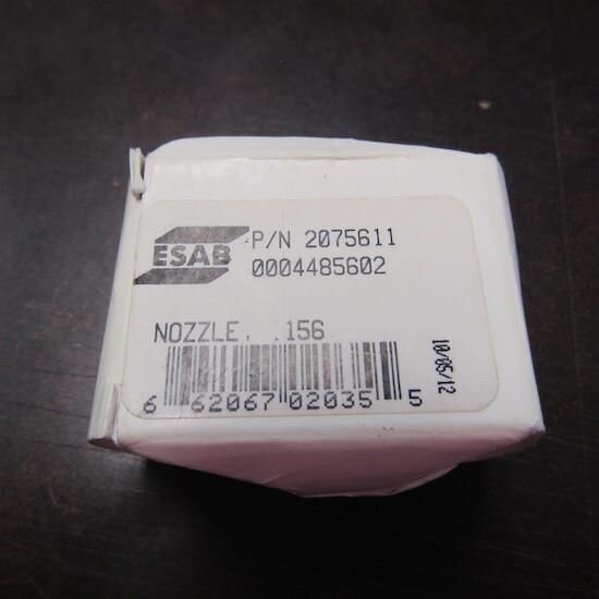 ESAB 2075611 / 0004485602 NOZZLE ASSY .156