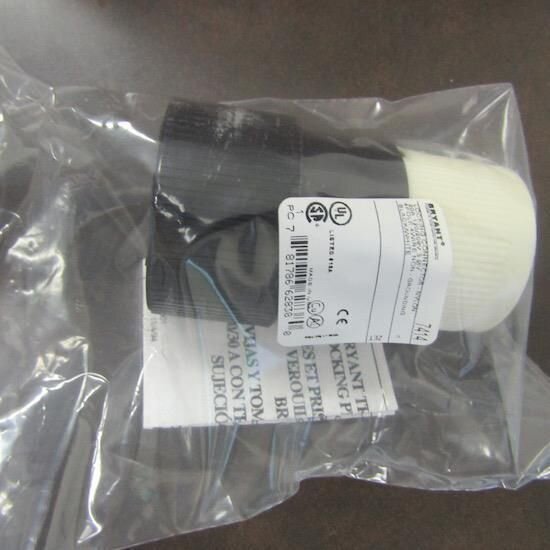 Bryant 7414 20 Amp Locking Connector Nylon 120/208 4 Pole 4 Wire Non Grounding