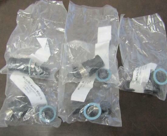 LOT OF 5 PMA M-NVNV-M202-10 CONDUIT CONNECTOR