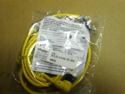 efector MINI/2-AC-X/X-S0L-PVC-2M cable assembly NEW FACTORY BOX