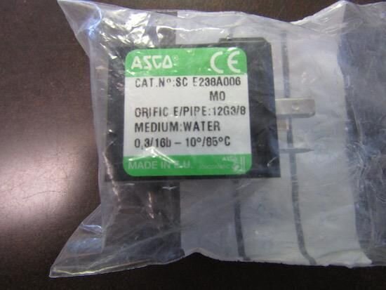 ASCO SC E238A006 COIL