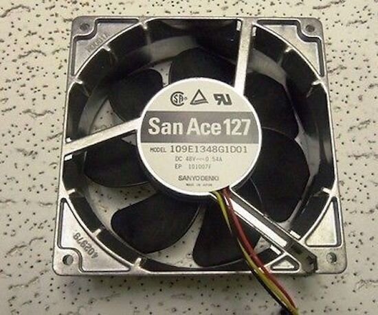 SANYO DENKI - SANACE FANS - 109E1348G1D01 - 48V, 0.54A New