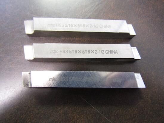 LOT OF 3 MHC HSS 5/16X5/16X2-1/2 LATHE SQUARE CUTTING TOOL