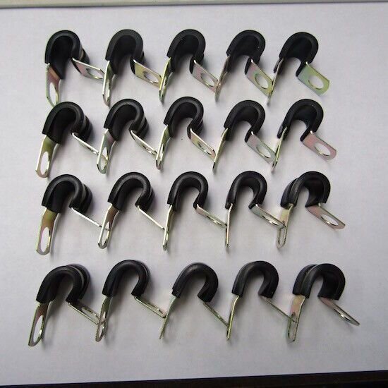 LOT OF 20 UMPCO S464G6 SINGLE LOOP 3/8" CUSHION CLAMP