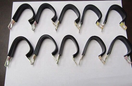 LOT OF 10 UMPCO S466G12-2 3/4" X 2 LOOPS CUSHION CLAMP