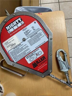 Miller MightyLite 50 ft. Leading Edge Self-Retracting Lifeline - RL50G-Z7LE/50FT