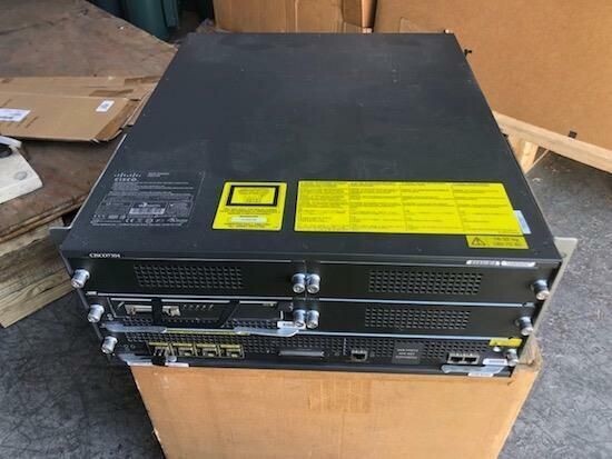 CISCO 7304 3-PORT GIGABIT WIRED ROUTER (CISCO7304-NSE-150 and HSSI )