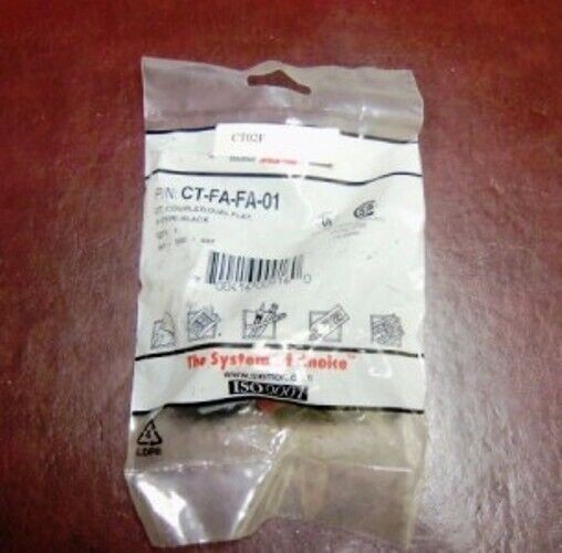 Siemon - CT-FA-FA-01 - 2-port F-type Insert Coax Ct Serie NEW BULK PACKAGE