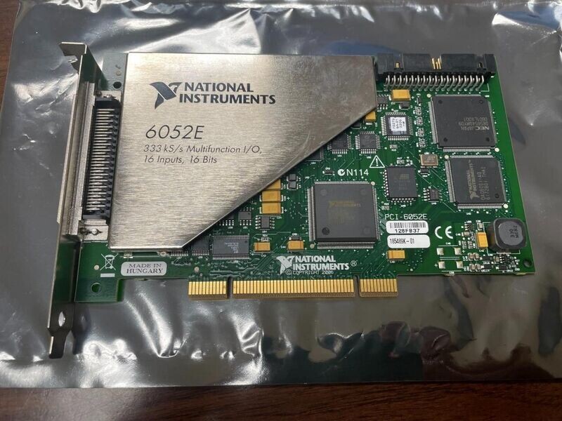 NATIONAL INSTRUMENTS 6052E 333kS/s MULTIFUNTION I/O BOARD