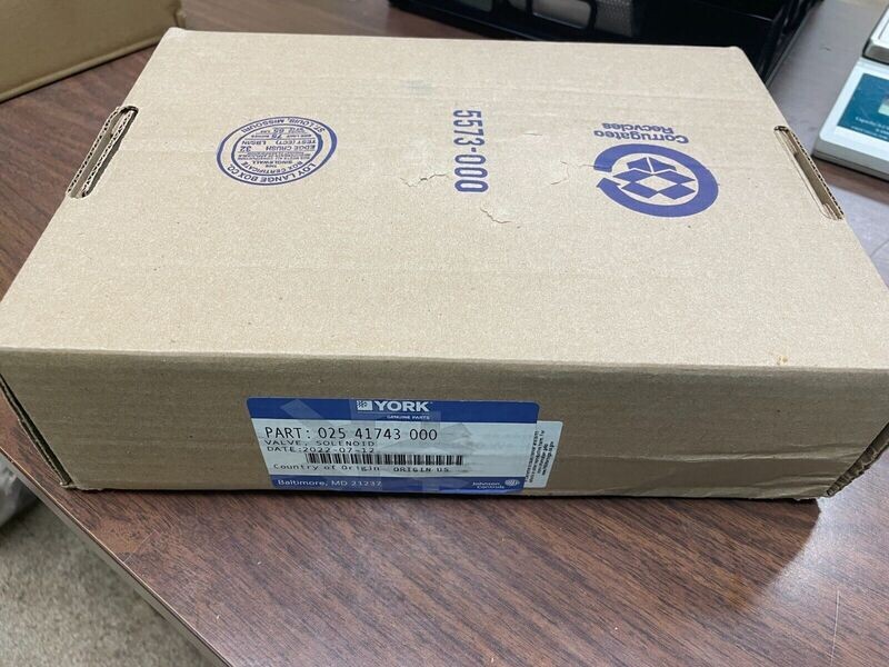 SPORLAN YORK 025 41743 000 / 02541743000 SOLENOID VALVE 1/4" X 1/4" SWEAT
