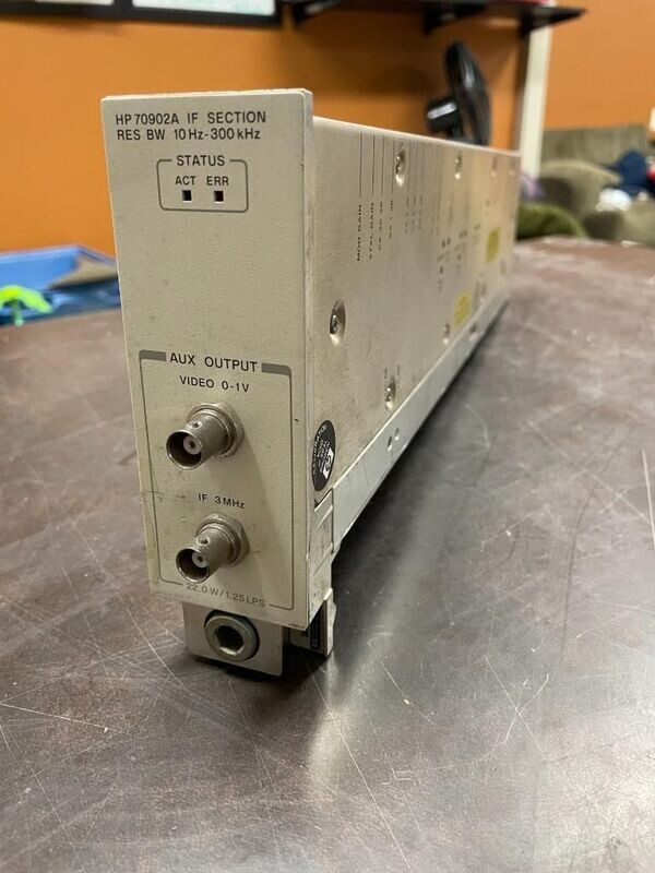 HP 70902A IF SECTION RES BW 10 HZ - 300 KHZ