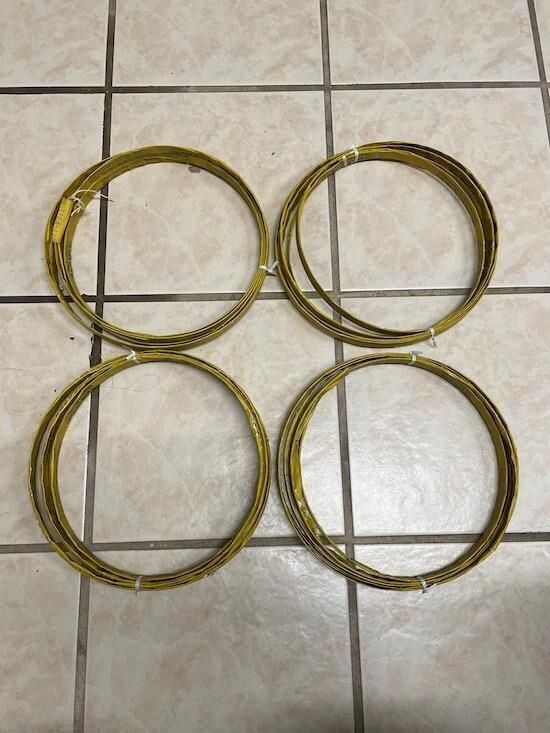 LOT OF 4 SOUTHWEST SAW T164-1/2 322H #4635301 CIRCULAR BLADE FOR MEAT CUTTING