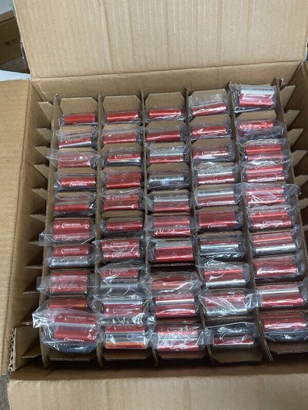 BOX OF 50 GVTC UNIVERSAL URC2135 URC-2135BC0-AN-R REMOTE CONTROL