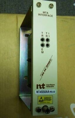 NORTHERN TELECOM NT4S50AA REL02 MTA INTERFACE REFURBISHED