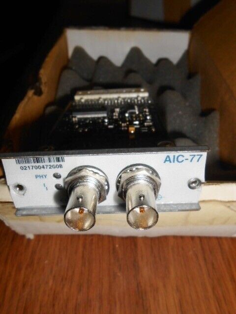 Riverstone Networks AIC77, 1- PORT E3 Physical Coax MODULE RFURBISHED