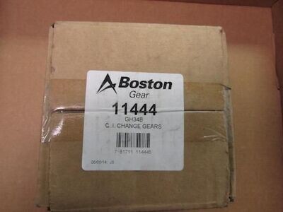 BOSTON GEAR 11444 GH34B C.I. CHANGE GEARS