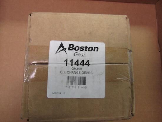 BOSTON GEAR 11444 GH34B C.I. CHANGE GEARS