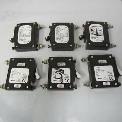 LOT OF 6 AIRPAX LELK1-31121170-V CIRCUIT BREAKER 80V