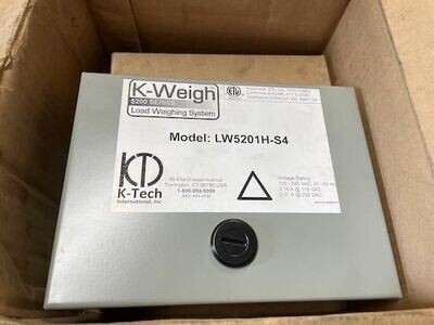 K-TECH K-WEIGH 5200 SERIES LOAD WEIGHING SYSTEM LW5201H-S4