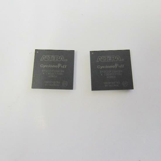LOT OF 2 ALTERA CYCLONE II EP2C20F256C8N K CBD9Y1719U GATE ARRAY