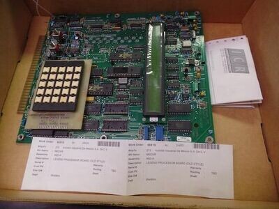MEDAR 4920-A LEGEND PROCESSOR BOARD (OLD STYLE) MEDAR 4920-A LEGEND PROCESSOR BOARD (OLD STYLE)