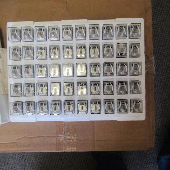 BOX OF 50 OMRON LY2-AC110/120 RELAY DPDT 8-PIN 10A 120VAC