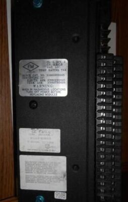 GE FANUC IC660BBD025 / ICC660TBD025K/ ICC660EBD025T block assembly used